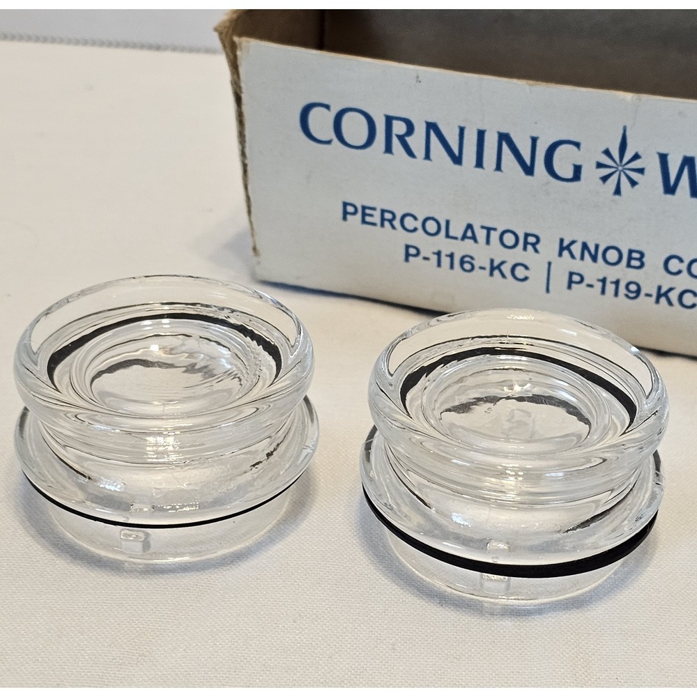 Vintage Corning Ware Coffee Percolator 3 Replacement Knobs - Picture 3 of 4